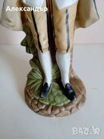 Статуетка бисквитен порцелан METZLER & ORTLOFF, снимка 3 - Статуетки - 50549766