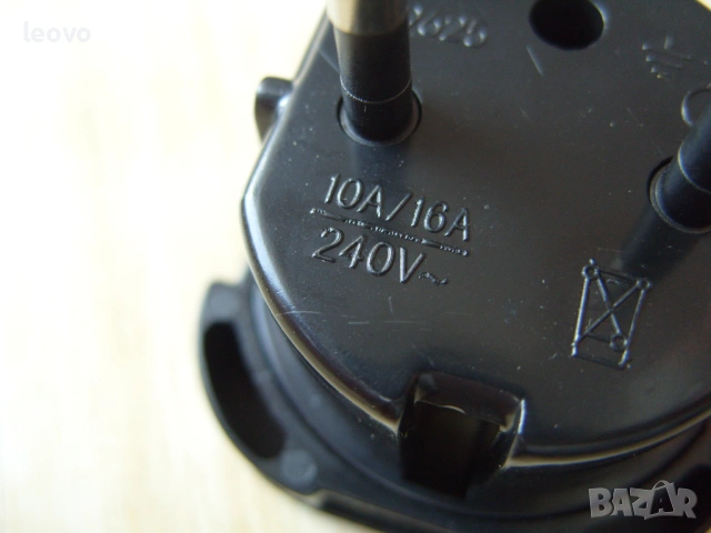 Адаптер от UK (британски) към EU (европейски), с детска защита, снимка 8 - Друга електроника - 53137777