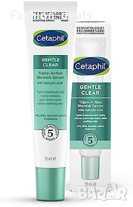 Нов Cetaphil гел за чувствителна кожа лице петна 30 мл здраве красота