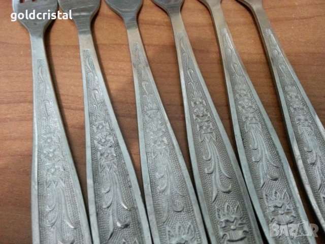 стари руски вилици, снимка 3 - Антикварни и старинни предмети - 38583388