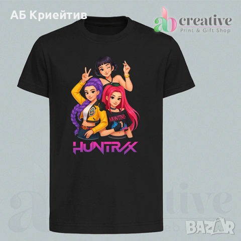 Тениски  k-pop hunters, снимка 3 - Детски тениски и потници - 54067997