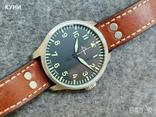 LACO  Beobachtungsuhr (B-Uhr) Augsburg 285 EВРО, снимка 2 - Мъжки - 55770701