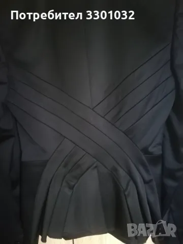 Елегантен черен дамски костюм,размер 36/ S /, снимка 6 - Костюми - 48091504