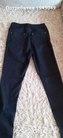 черен втален панталон ,размер ХС-С, снимка 5 - Панталони - 34526739