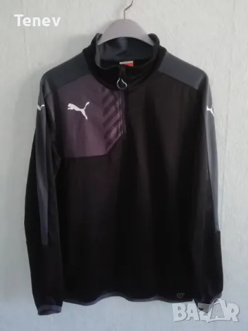 Puma Dry Cell 1/4 Zip оригинална черна спортна мъжка блуза горнище Пума размер M