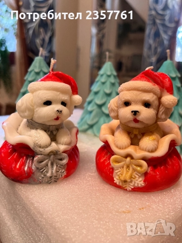 Ароматни коледни свещи, снимка 3 - Коледни подаръци - 52771892