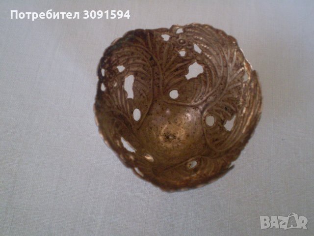 Възрожденски сребърен зарф за великденско яйце чашка сребро, снимка 8 - Антикварни и старинни предмети - 37076182