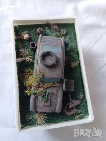 Макет-Миниатюра диорама - Aston Martin Retro 1:64, снимка 7 - Колекции - 36856217