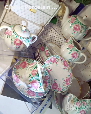 ЛФЗ „Розов божур“, снимка 2 - Сервизи - 54188436