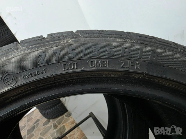 2бр летни гуми 275/35/18 DUNLOP L05481 , снимка 4 - Гуми и джанти - 54106316