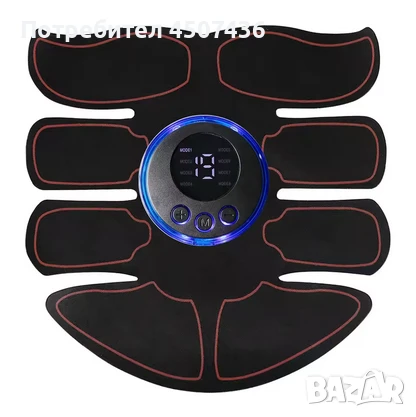 EMS мускулен стимулатор,дист.управление,8 режима с 19 нива на интензивност,USB зареждане, снимка 5 - Масажори - 51228953