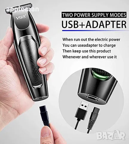 Maшинка за подстригване тример VGR 030    ОРИГИНАЛ, снимка 2 - Машинки за подстригване - 48127262