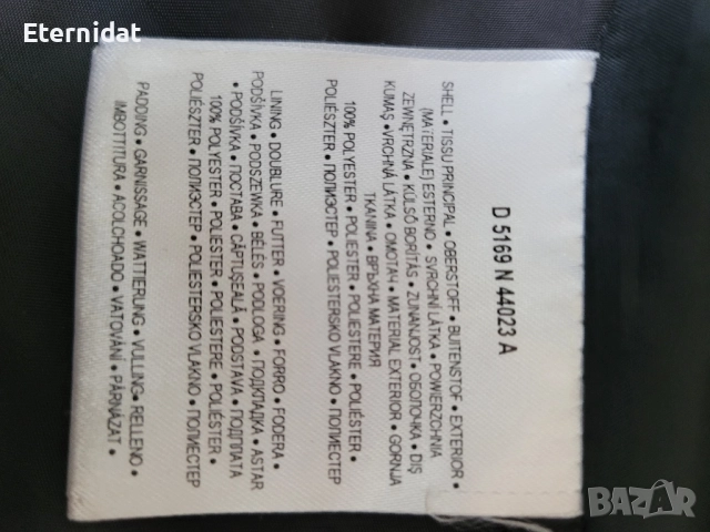 Дълго черно зимно яке с качулка гъши пух , снимка 9 - Якета - 52156603