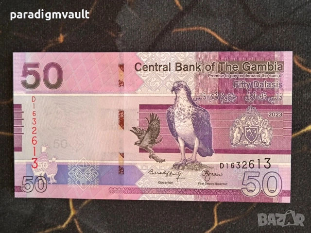 Банкнота - Гамбия - 50 даласи UNC | 2023г.