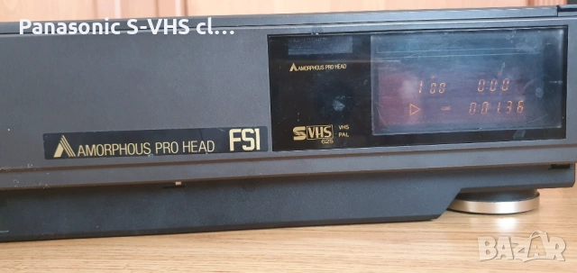 Видео рекордер Panasonic NV-FS1 S-VHS Hi-Fi stereo Sp/Lp , снимка 7 - Плейъри, домашно кино, прожектори - 53909659