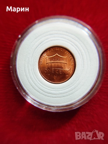 Линкълн Мемориален цент с ДЕФЕКТ в дизайна- Broadstrike (Неточно щанцоване), снимка 7 - Нумизматика и бонистика - 41822468