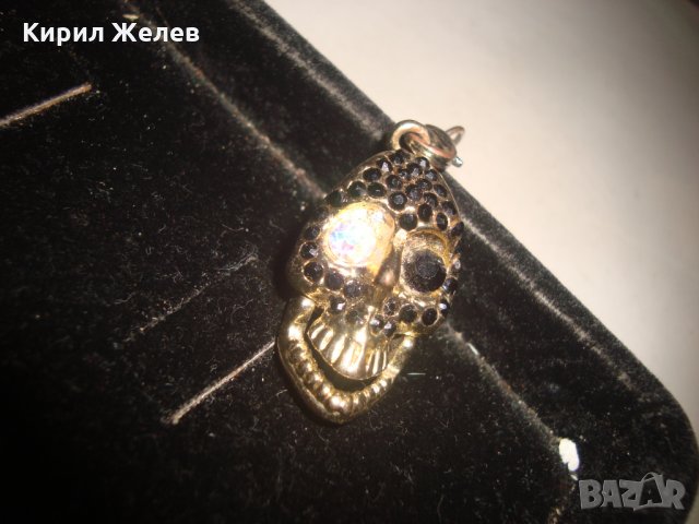 НЕО-ГОТИЧЕСКИ ЗЛАТИСТ АРТ ХЕВИ-МЕТАЛ РАЗДВИЖЕН МЕДАЛЬОН със СКЪПОЦЕННИ КАМЪНИ 4279, снимка 2 - Колиета, медальони, синджири - 31247328