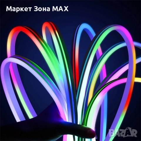 Водоустойчиво осветление, RGB 4.5 метра лента, снимка 13 - Лед осветление - 52863149