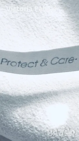  Луксозен протектор Dormisette Protect & Care, 100% молтон памук (160х200), снимка 7 - Протектори за матраци - 56173872