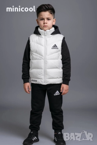 Елек Adidas, снимка 2 - Детски якета и елеци - 52540002