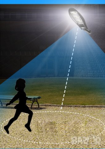 Водоустойчава соларна улична LED лампа 300 W , снимка 4 - Соларни лампи - 36685677