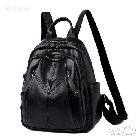 Комплект 3 части дамска раница, чантичка и портмоне , снимка 5 - Чанти - 52853482