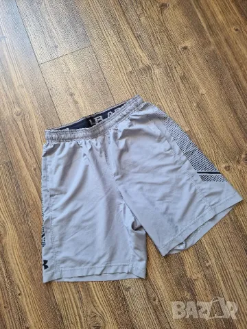 Страхотни мъжки къси шорти UNDER ARMOUR размер S, снимка 2 - Къси панталони - 50367656