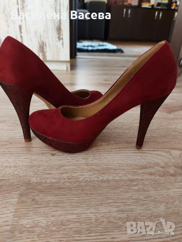 Обувки на висок ток, снимка 3 - Дамски обувки на ток - 31973729