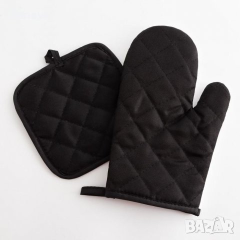 2976 Комплект кухненска ръкавица и ръкохватка Kitchen Queen, снимка 3 - Аксесоари за кухня - 37990766