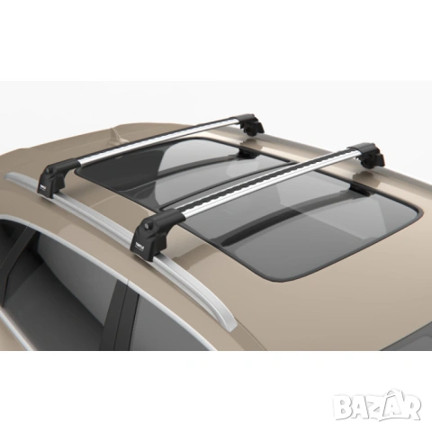 Аеродинамични алуминиеви греди Turtle AIR2 багажник за AUDI Q7 2016-2025г.