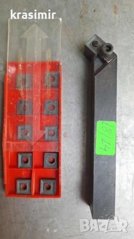 стругарски нож + 10 бр. пластини