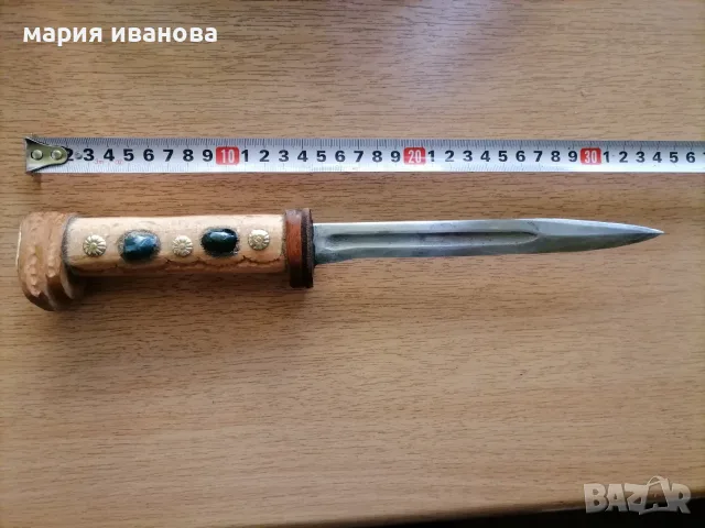 Нож от щик калашник с мъхов ахат