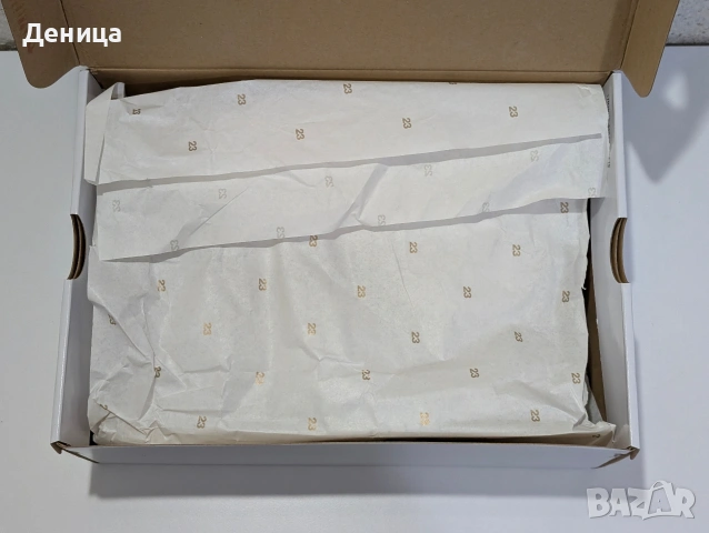 Nike Air Jordan 1 Mid White Snakeskin - 44.5, снимка 12 - Маратонки - 53198113