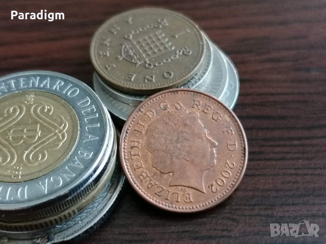 Монета - Великобритания - 1 пени | 2002г., снимка 2 - Нумизматика и бонистика - 35451404