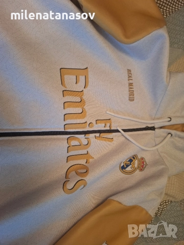 Суитшер на фк РЕАЛ МАДРИД.нов запазен с преглед и тест., снимка 2 - Фен артикули - 52100042