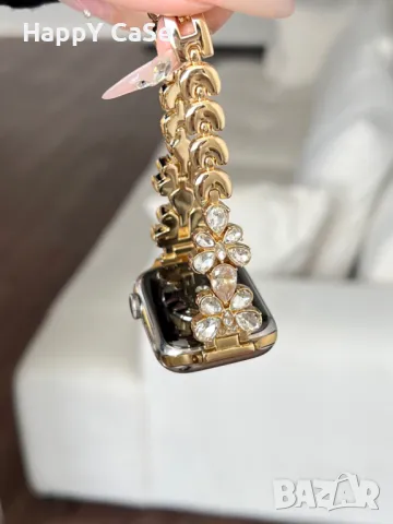 DIAMOND BUTTERFLY Каишка верижка за Huawei Watch/Samsung/Apple iWatch/Xiaomi/Garmin/Amazfit, снимка 8 - Каишки за часовници - 49236504