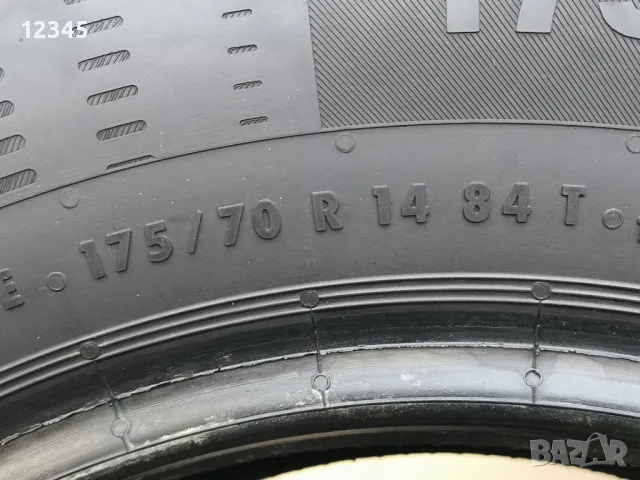 175/70R14 continental-№81, снимка 9 - Гуми и джанти - 49541148