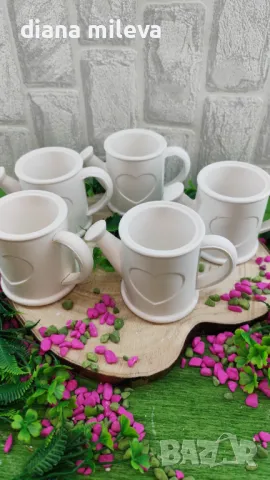 Лейки от гипсокерамика!!!, снимка 3 - Декорация за дома - 48762494