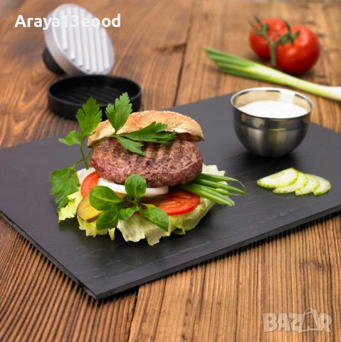 Преса за бургери Rösle 25082 – перфектна форма и удобство при приготвяне, снимка 4 - Аксесоари за кухня - 53959941