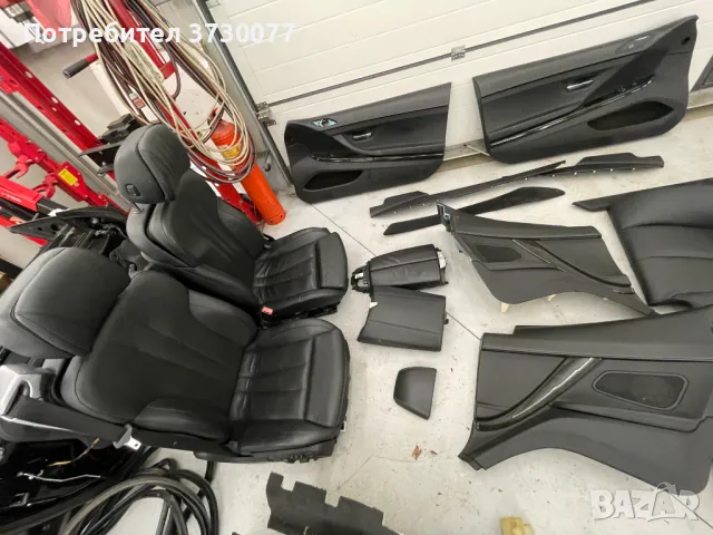 BMW F12 F13 2011-2018 Спортен Салон Рекаро седалки кори М пакет Mpack подгрев обдухване, снимка 5 - Части - 48638125