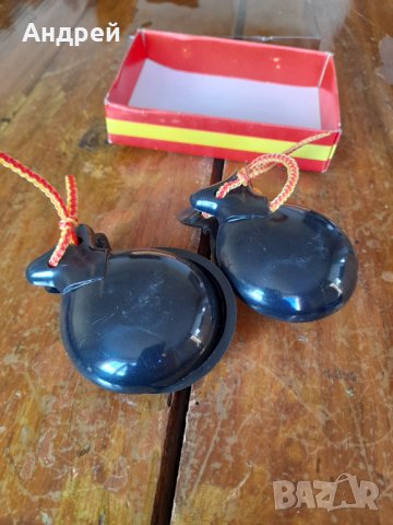 Стари кастанети #6, снимка 4 - Други ценни предмети - 42796223