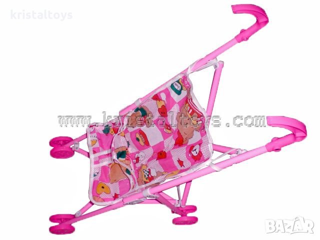 Количка за кукли пластмасова, снимка 1