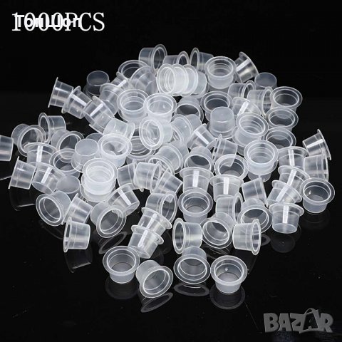 Tattoo Чашки за боя , мастило - Пакет 1000бр., снимка 2 - Друго оборудване - 30446405