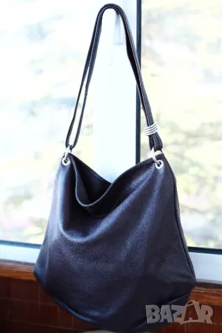 Дамска чанта от естествена кожа, снимка 1