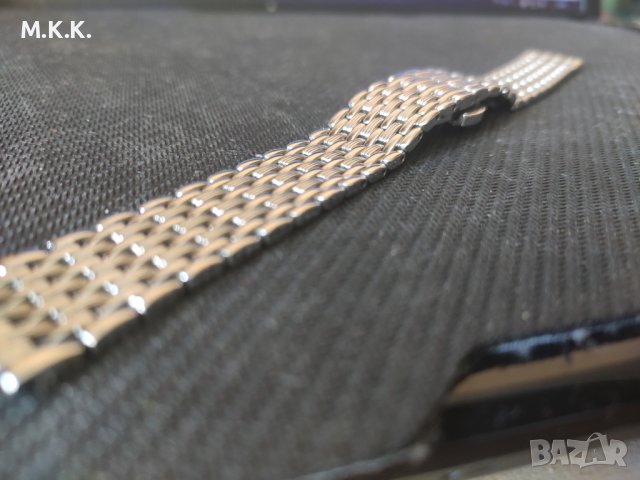 Масивна верижка   за часовник от неръждаема стомана 18мм