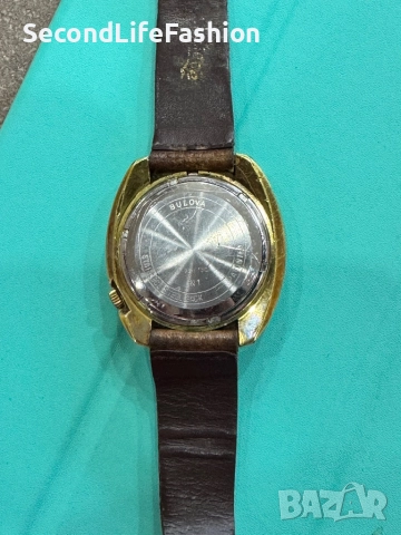Bulova accuration винтидж часовник с дата от 1971, снимка 5 - Антикварни и старинни предмети - 52908332
