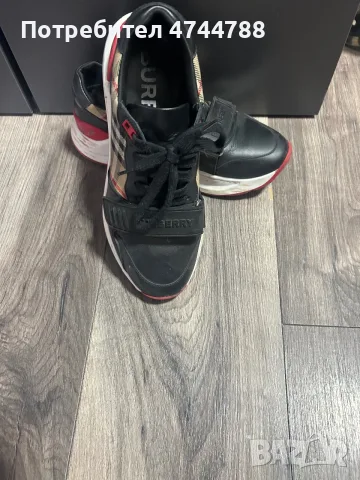 дамски обувки burberry 38, снимка 2 - Дамски ежедневни обувки - 56345874