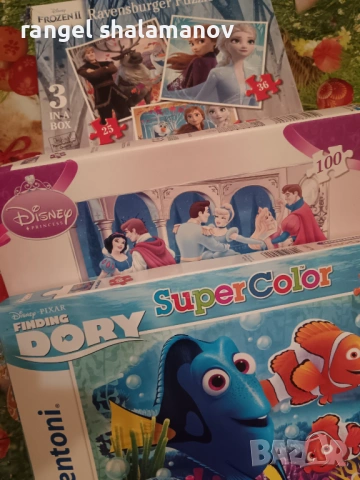 Детски пъзели Disney , снимка 6 - Игри и пъзели - 53950868