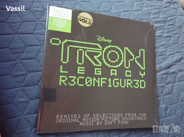 NEW 2LP TRON LEGACY - Reconfigured, DAFT PUNK, Чисто нова двойна плоча