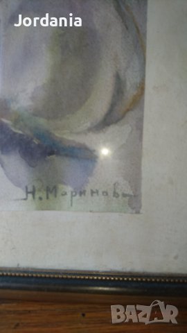 Акварел на Никола Маринов! , снимка 2 - Колекции - 38671738